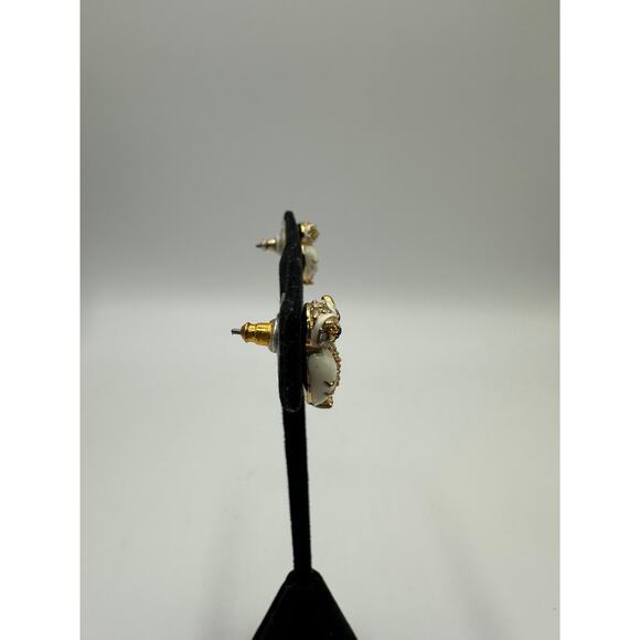 Kate Spade Star Bright Owl Stud Earrings Gold Plated - Picture 5 of 7